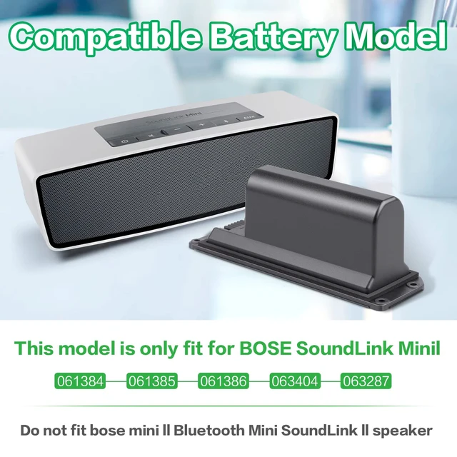Alt view image 5 of 5 - Fancy Buying 7.4V 22.2Wh 061385 Battery for Bose Soundlink Mini I one Gen 1 Speaker US Version bateria para 413295 61385 61384 61386 63287 061384 061386 063287