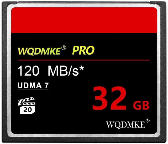 Main image of WQDMKE CF Memory Card 32GB UDMA Speed Up to 120MB/s Camera Cards