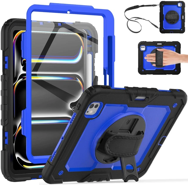 Main image of Whmeolyo Shockproof Case for iPad Pro 11 inch M5/M4 2025/2024 Release,Blue