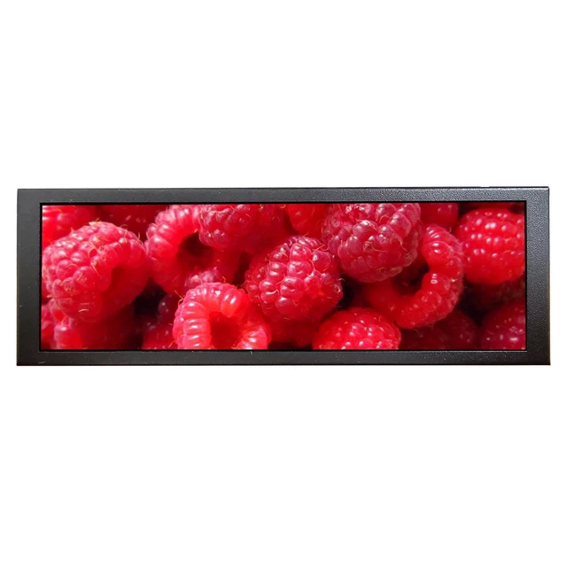 Alt view image 3 of 5 - VSDISPLAY 7.84'' 1280x400 IPS Mini Monitor Stretched Bar LCD Display,Black