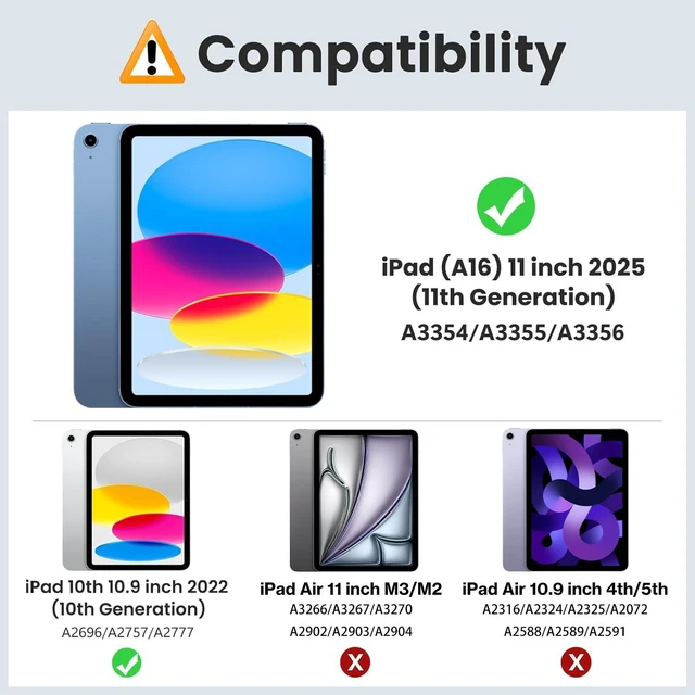 Alt view image 2 of 5 - ZKTUYU for iPad (A16) 11th 10th Generation Case with Keyboard, 7-Colors Backlit, Folio Cover with Pencil Holder, Multi-Touch Trackpad, Detachable Keyboard for iPad 11/10.9-inch 2025/2022 (Sky Blue)