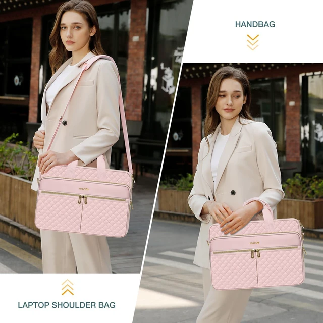 Alt view image 2 of 5 - MOSISO 13-14 inch Laptop Bag, Laptop Briefcase Messenger