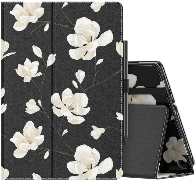 Main image of MoKo Case Fits Kindle Fire HD 10 Tablet (13th Gen), Magnolia