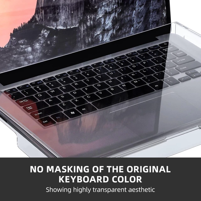 Alt view image 5 of 5 - Keyboard Protector Cover, 14 Inch Clear Acrylic Laptop Shield, Cat Proof Dust Guard Accessory Home Office Gaming Desktop Setup