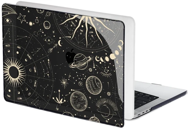 Alt view image 4 of 5 - LCMOCICO for M5 MacBook Pro 14 inch Case 2026 2025-2021 A3434 A3427 A3426 A3112 A3185 A3401 A2779 A2442 A2918 A2992,Plastic Hard Shell Cover for Mac 14 M5 M4 M3 M2 M1 Pro/Max Chip, Constellation