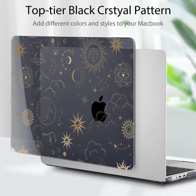 Alt view image 3 of 5 - Tuiklol for M5 MacBook Air 13.6 inch Case 2026 2025 2024 2022 Release M4 M3 M2 Chip Model A3449 A3240 A3113 A2681, Plastic Hard Shell Cover for with Touch ID, Astrology