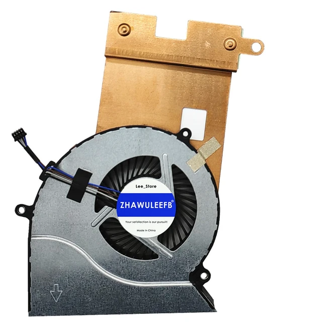 Alt view image 3 of 5 - ZHAWULEEFB Replacement New CPU+GPU Cooling Fan for HP Omen 17.3" 17-an 17-an120nr 17-AN010CA 17-AN012DX 17-AN013TX TPN-Q195 Series 931576-001 931577-001 DC5V 0.5A Fan
