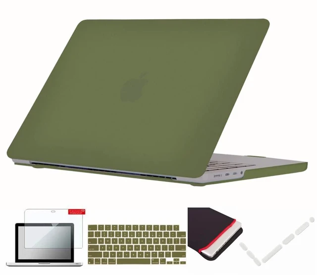 Main image of Se7enline for MacBook Pro 14 inch Case 2026-2021 M5 M4 M3 M2,Avocado Green