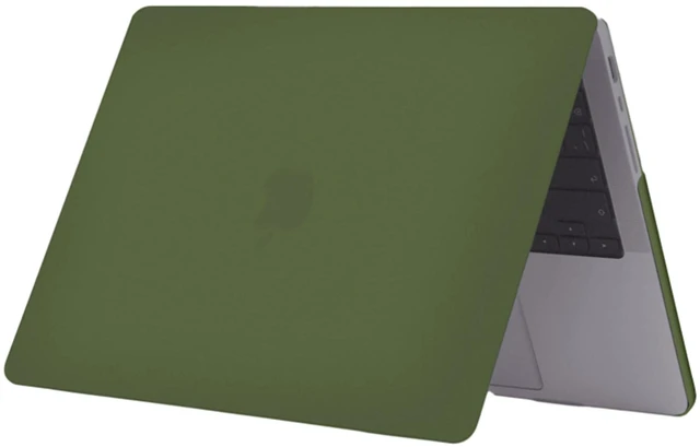 Alt view image 4 of 5 - Se7enline for MacBook Pro 14 inch Case 2026-2021 M5 M4 M3 M2,Avocado Green