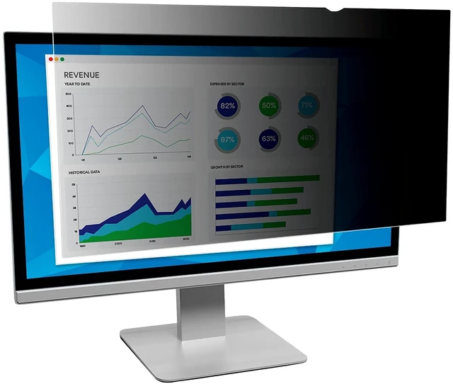 Main image of 3M Privacy Filters for 43" Widescreen Monitor - PF430W9B,Black