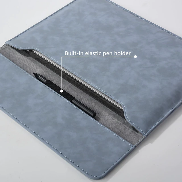 Alt view image 3 of 5 - Surface Pro 12th 2026/11/10/9/8/7/6/5/4/Pro X Sleeve case, for Microsoft 12-12.3-13 Inch Tablet Waterproof Ultrathin Carrying Cover (Smoke)