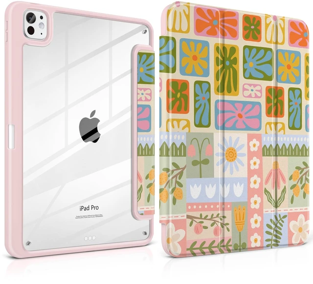Main image of Loyrina Case for iPad Pro 13 inch M5 2025 /M4 2024, Flower Patchwork