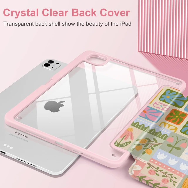 Alt view image 4 of 5 - Loyrina Case for iPad Pro 13 inch M5 2025 /M4 2024, Flower Patchwork