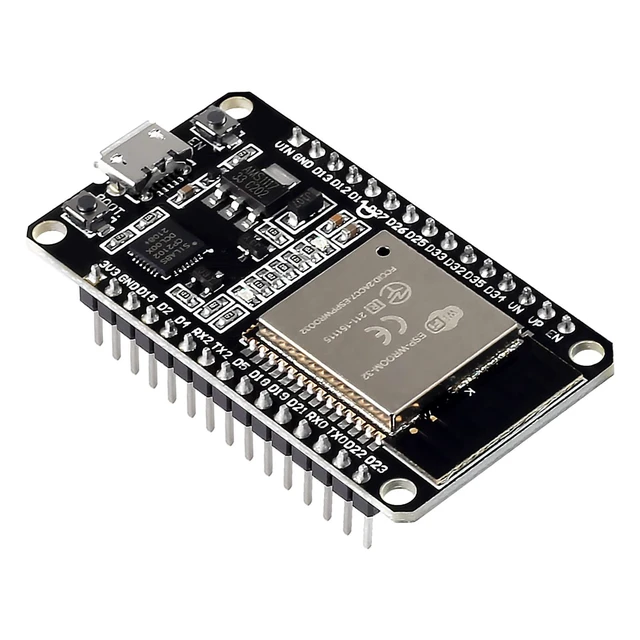 Alt view image 2 of 5 - 6Pcs ESP32 ESP-WROOM-32 Development Board ESP32S 2.4GHz Dual-Core WiFi Bluetooth Microcontroller