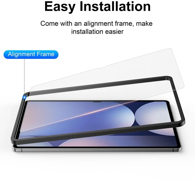 Alt view image 5 of 5 - Ksleri Matte Screen Protector for Galaxy Tab S10 Ultra/ S9 Ultra/ S8 Ultra