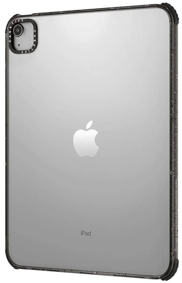 Alt view image 3 of 4 - CASETiFY Impact Case for iPad Pro 12.9" (3rd/4th/5th/6th Gen) - Spring Botanicals 2 - Clear Black