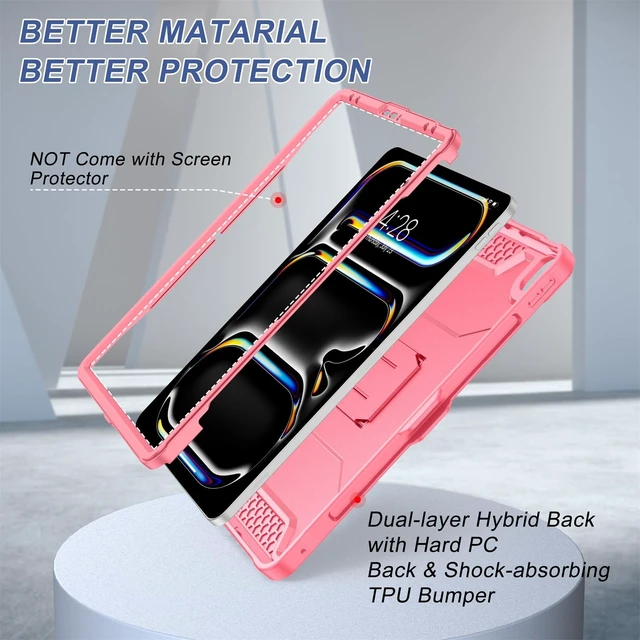 Alt view image 4 of 5 - Soke Case for iPad Pro 13 Inch (M5) 2025 /(M4) 2024 - Watermelon