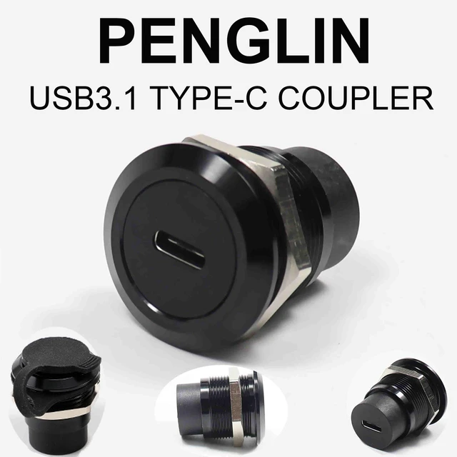 Alt view image 2 of 5 - PENGLIN 5PCS USB C 3.1 Female to Female Pass-Through Converter Adapter