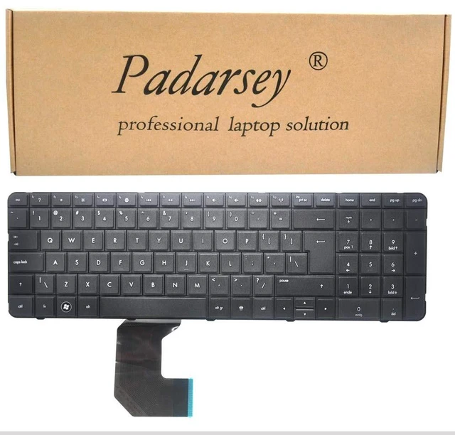 Main image of Padarsey New Keyboard Replacement for HP Pavilion G7 G7T R18 G7-1000 G7-1100 G7-1200 G7-1001XX G7-1017CL G7-1019WM G7-1033CL G7-1051XX G7-1070US G7-1073NR G7-1076NR G7-1154NR Series Black US Layout