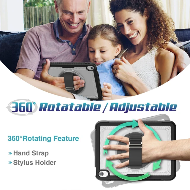 Alt view image 3 of 5 - SEYMAC stock Case for iPad A16 11-inch 11th/10th Generation (2025/2022)