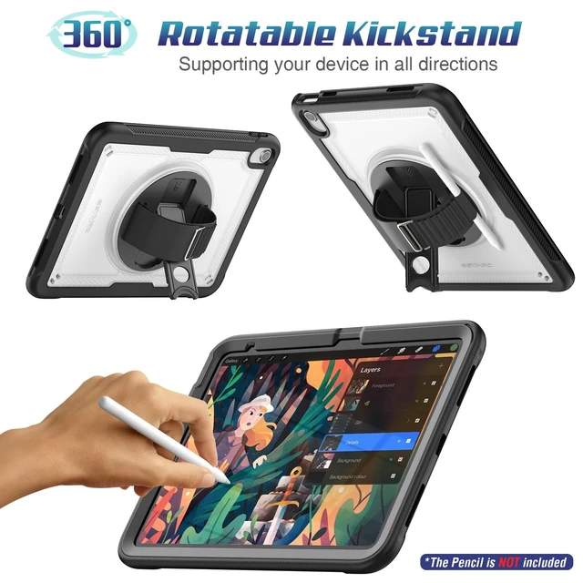 Alt view image 4 of 5 - SEYMAC stock Case for iPad A16 11-inch 11th/10th Generation (2025/2022)