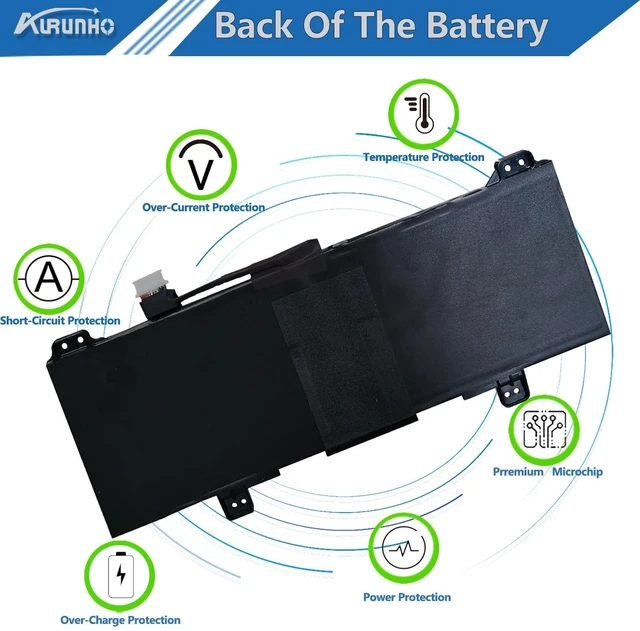 Alt view image 5 of 5 - AURUNHO GM02XL 917725-855 Laptop Battery Replacement for HP Chromebook 14 G5 G6 Chromebook X360 11 G1 G6 EE 11 G7 EE Series HSTNN-DB7X 917679-271 HSTNN-UB7M