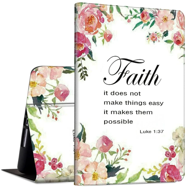 Main image of Case for Kindle Fire Max 11 Tablet (13th Gen, 2023 Release) 11" PU Leather Slim Folding Adjustable Stand Smart Cover with Auto Wake/Sleep for Fire 11 Max Tablet,1-37 Bible Verse Christian