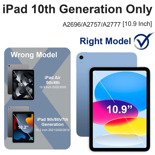 Alt view image 2 of 5 - Scnioy Case for iPad A16 11th Generation/iPad 10th Generation Case 11/10.9"
