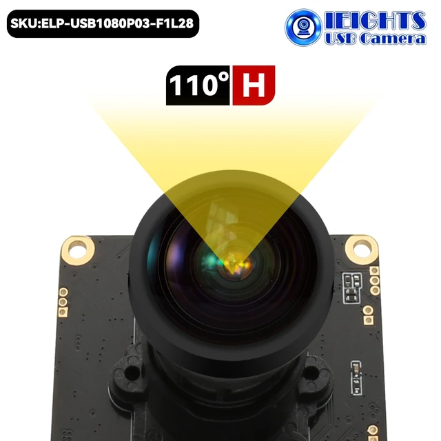 Alt view image 2 of 5 - 0.0001LUX Low Light H.264 USB Camera Module, 1080P/30FPS, HDR, M16 Mount