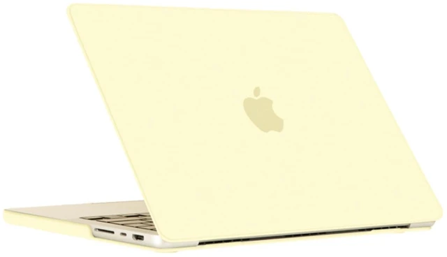 Alt view image 4 of 5 - Se7enline for MacBook Pro 14 inch Case 2026-2021 M5 M4 M3 M2,Mellow Yellow
