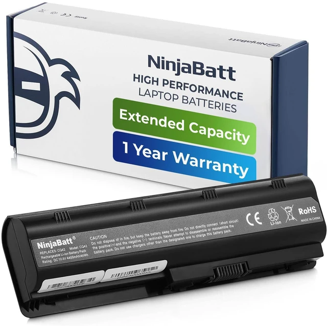 Main image of NinjaBatt 593553-001 Battery for HP MU06 MU09 Pavilion dm4 g6 g7 DV7