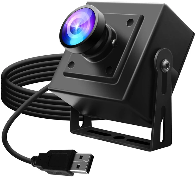 Main image of ELP 0.0001Lux Starvis USB Camera Wide Angle 1080P H.264 Low Light Webcam for Computer Mini UVC USB2.0 Lightburn CAMERA HDR 100dB Webcamera High Speed 1080P@30fps Low Illumination Web Cam for Laptop Pi