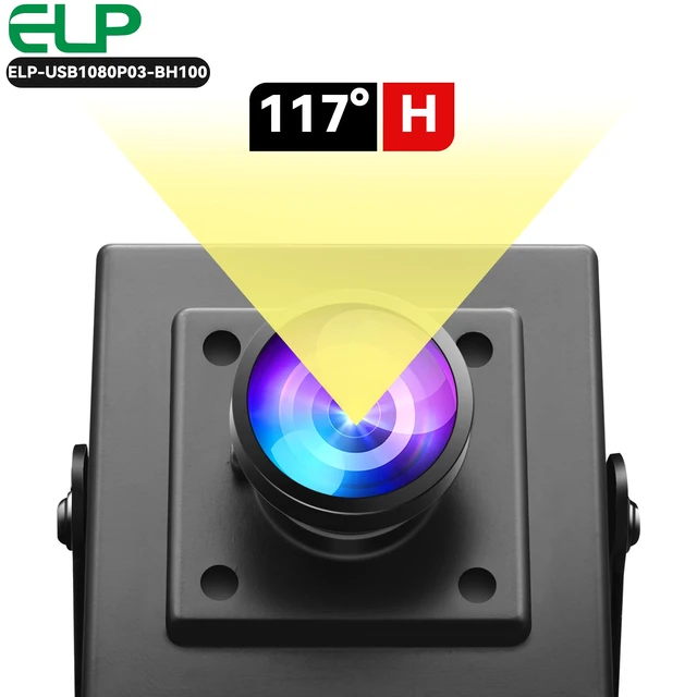Alt view image 3 of 5 - ELP 0.0001Lux Starvis USB Camera Wide Angle 1080P H.264 Low Light Webcam for Computer Mini UVC USB2.0 Lightburn CAMERA HDR 100dB Webcamera High Speed 1080P@30fps Low Illumination Web Cam for Laptop Pi