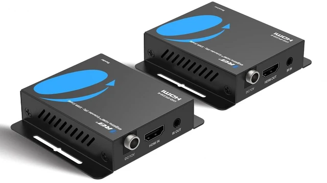Main image of OREI HDMI Over Ethernet Extender via CAT6 4K, 230ft POC, 1-Way IR, HDR HLG
