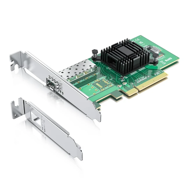Alt view image 3 of 5 - REDLUX 10G PCI-e Network Card(NIC) with Intel 82599EN, Single SFP+ Port