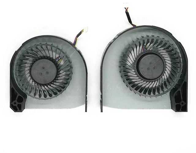 Alt view image 2 of 3 - QUETTERLEE Replacement New CPU and GPU Cooling Fan for Dell Precision 17 7710 M7710 M7720 Series EG75150S1-C030-S9A and EG75150S1-C040-S9A NS75C05-15A07 NS75C06-15A08 0YJNJK 0VNPPK YJNJK VNPPK Fan