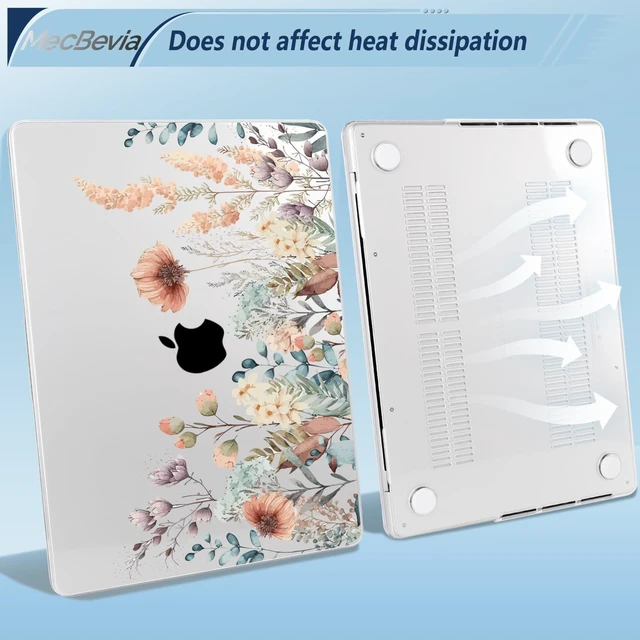 Alt view image 4 of 5 - MecBevia Compatible with MacBook Pro 14 inch Case M5 M4 M3 M2 M1 2026-2021