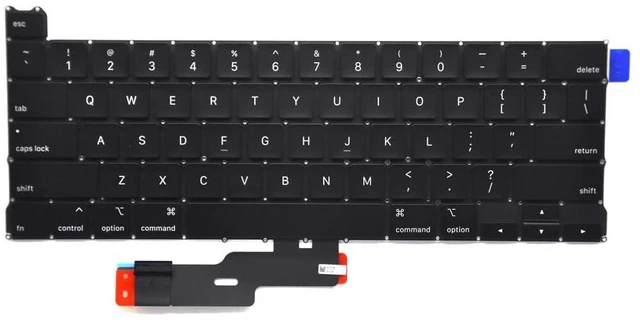 Alt view image 2 of 5 - Padarsey Replacement Keyboard Compatible with MacBook Pro 13 inch A2289 Released 2020 US Layout+Keyboard Screws+Screwdriver