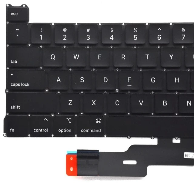 Alt view image 5 of 5 - Padarsey Replacement Keyboard Compatible with MacBook Pro 13 inch A2289 Released 2020 US Layout+Keyboard Screws+Screwdriver