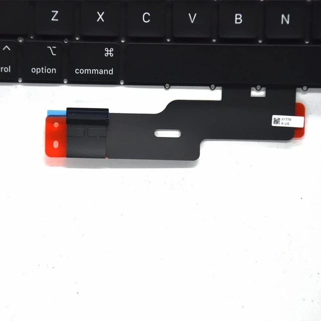 Alt view image 4 of 5 - Padarsey Replacement Keyboard Compatible with MacBook Pro 13 inch A2289 Released 2020 US Layout+Keyboard Screws+Screwdriver