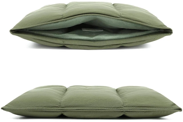 Alt view image 2 of 5 - KAYOND Puffy Laptop Sleeve 15 inch 16 inch, Green
