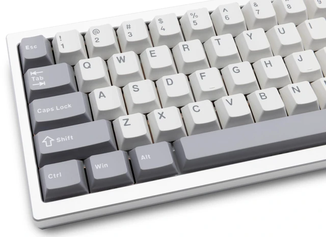 Alt view image 3 of 5 - KEEBMONKEY WOBKEY Zen 65 65% Quick Release Wireless Mechanical Keyboard with RGB, CNC Aluminum Case, Hot-Swappable, VIA Support, BT/2.4G/USB-C Gaming Keyboard for Mac/Windows (Ultra Silver)