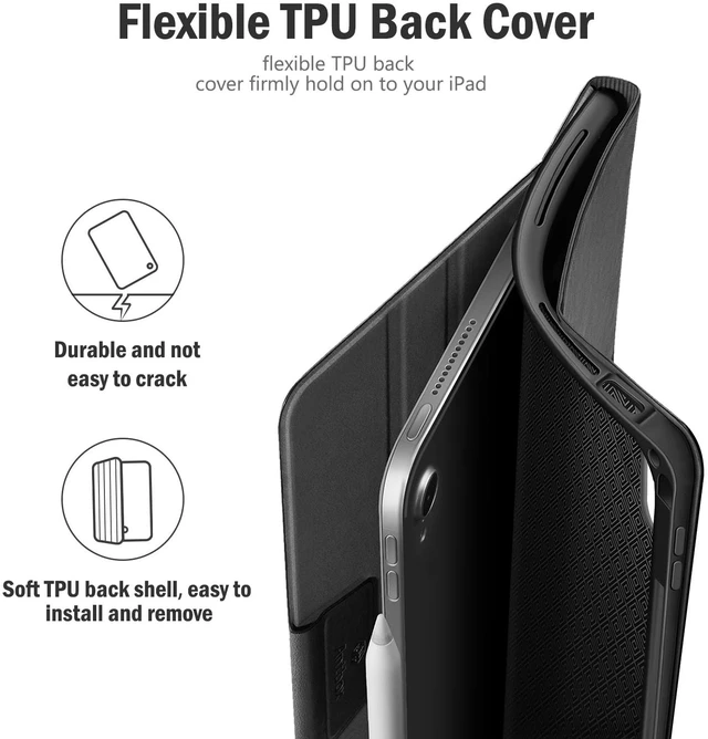 Alt view image 2 of 5 - Antbox for iPad Air 13 Inch Case 2026 M4 /2025 M3 /2024 M2, Black