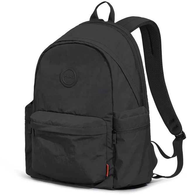 Main image of mixi 15 Inch Casual Travel Daypack, Lightweight Laptop Backpack, Black