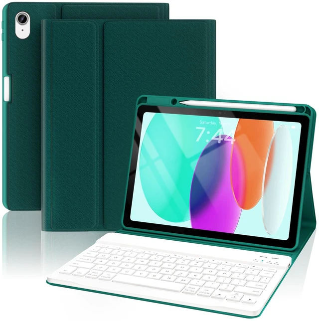 Main image of OPAKIT Keyboard Case for iPad 10th Generation 2022 & A16 11th Generation 2025, 10.9/11 Inch Detachable Wireless Keyboard Cover with Pencil Holder, Folio Protective Case for iPad 11th/10th Gen -