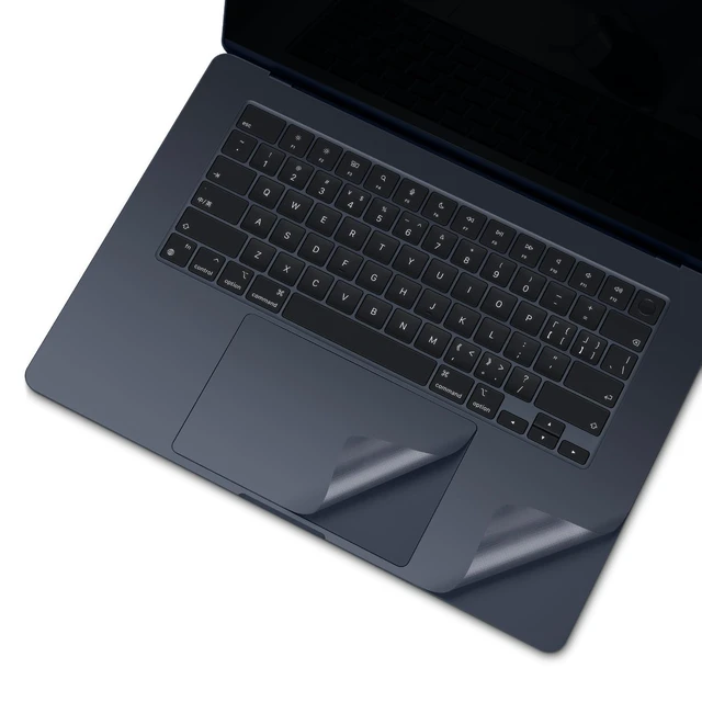 Alt view image 4 of 5 - 4 in 1 3M Vinyl Full Laptop Skins Sticker for 2021~2026+ MacBook Pro 14 Inch 14.2" M2 M3 M4 M5 (Model: A2442/A2779/A2918/A2992/A3112/A3401/A3185/A3434/A3426/A3427) - Space Black