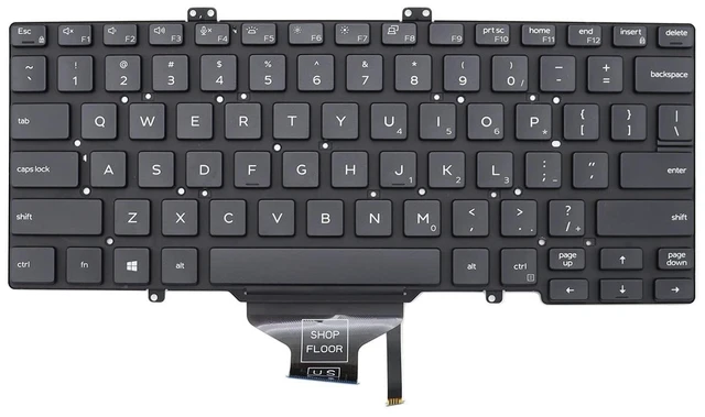 Main image of New Keyboard for Latitude 7400 US Backlit Keyboard RN86F 0RN86F (Not Fit Latitude 7400 2-in-1)