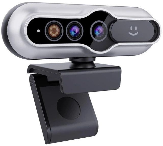 Main image of MOERTEK 2K HD Webcam with Infrared Windows Hello Facial Recognition, Computer Camera, Privacy Cover, Noise Canceling Microphones, Laptop Webcam For Video Conferencing, Live, Streaming, Online Learning