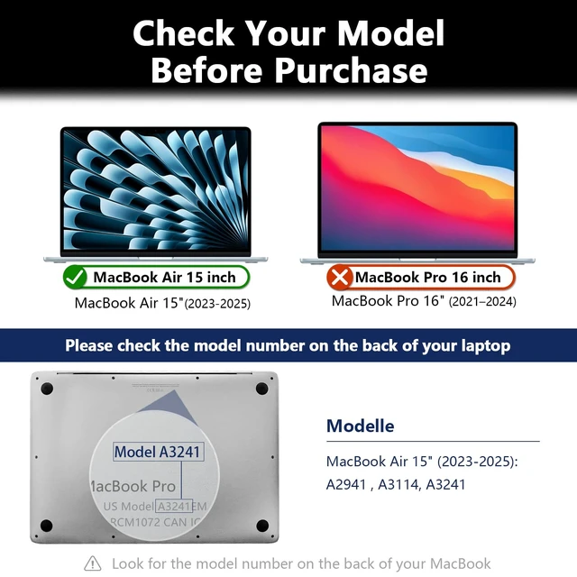 Alt view image 2 of 5 - LUSA DESIGN Magnetic MacBook Air 15 Inch Privacy Screen