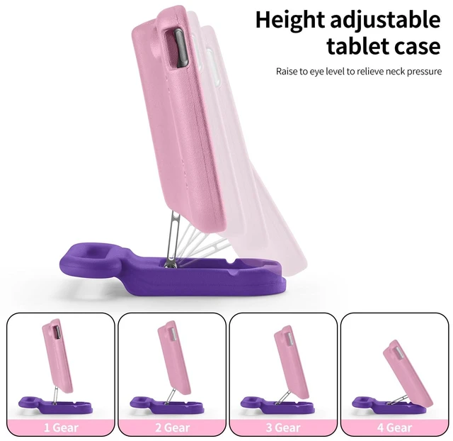 Alt view image 5 of 5 - Kids Case for iPad A16 11th/10th Gen & iPad Air 11 inch with Handle Stand